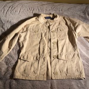Tan canvas jacket!